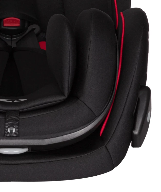Автокресло 0-36 кг Lionelo Aart Black Carbon Red(PS) - изображение 12