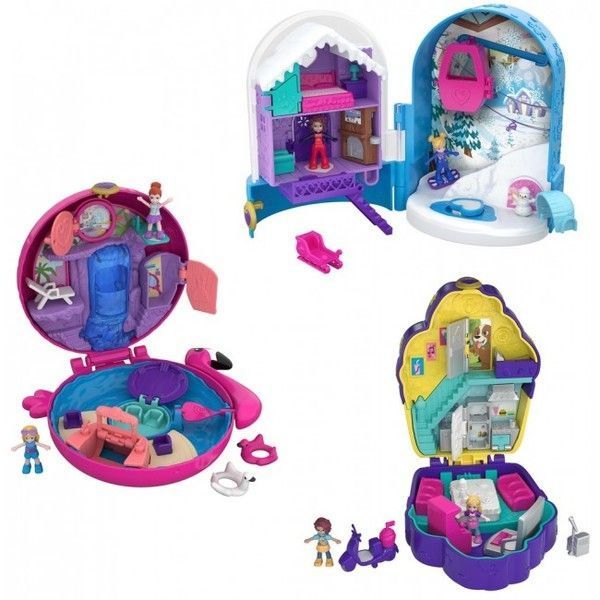 [:ru]Polly Pocket Набор "Карманный мир", в ас.[:ro]Set de joacă „Big Pocket World” (as).[:] - imagine 5
