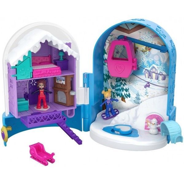 [:ru]Polly Pocket Набор "Карманный мир", в ас.[:ro]Set de joacă „Big Pocket World” (as).[:] - imagine 2