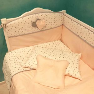 Set de lenjerie ”Confort” PM Stele Roz (8 el.) - imagine 5
