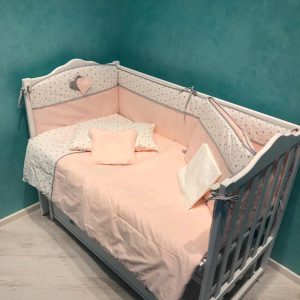 Set de lenjerie ”Confort” PM Stele Roz (8 el.) - imagine 7
