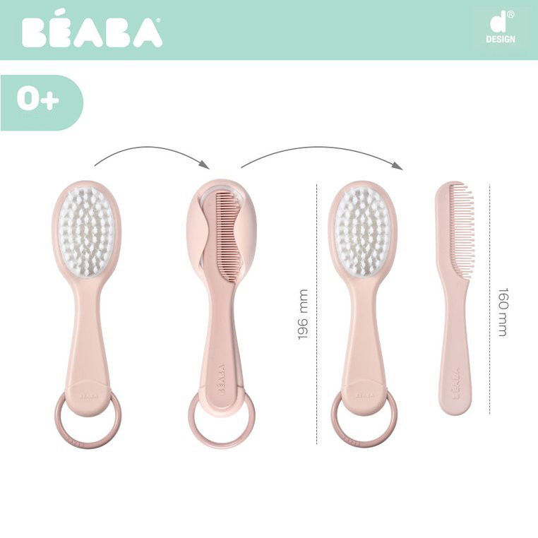 [:ru]Набор кистей и расчесок  — Old Pink[:ro]Set perie si pieptene – Old Pink[:] — изображение 3