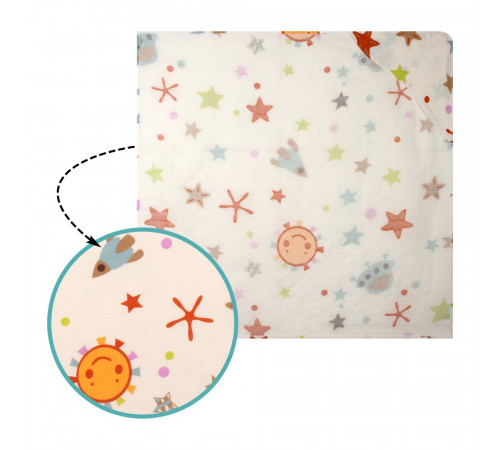 Sevi Prosop cu glugă "Sensitive Bath Towel" in sort. - imagine 10