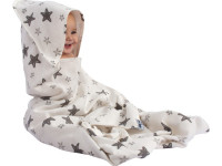 Sevi Prosop cu glugă "Sensitive Bath Towel" in sort. - imagine 11