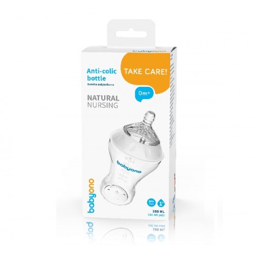 Бутылка антиколиковая 260 мл NATURAL NURSING