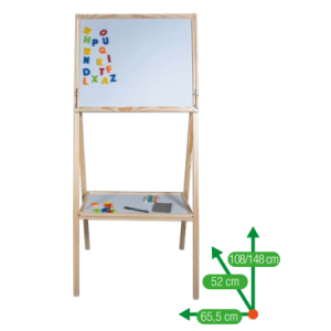 [:ru]3ToysM MS2 Деревянная доска двухсторонняя[:ro]3ToysM MS2 Tabla de desen dublă[:]