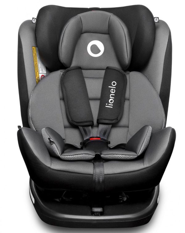 Scaun auto 0-36 kg Lionelo Bastiaan Grey Black Base(PS) - imagine 11
