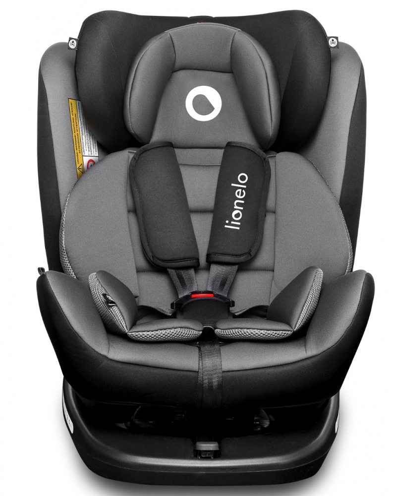 Scaun auto 0-36 kg Lionelo Bastiaan Grey Black Base(PS) - imagine 11