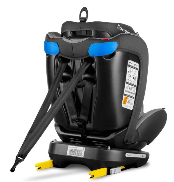 Scaun auto 0-36 kg Lionelo Bastiaan Grey Black Base(PS) - imagine 12