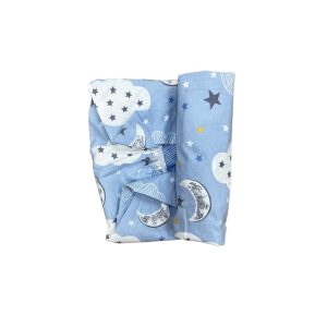 Простынь на резинке 120*60 см Blue Clouds ES - изображение 4