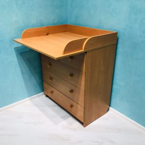 Comodă de infășat Clasic 5 sertare - Natural - изображение 2