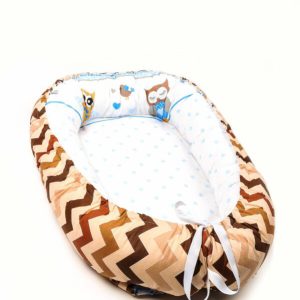 [:ru]Гнездышко для малыша Babynest Совы - Зигзаг[:ro]Cuib pentru bebelusi Babynest Bufniță - Zigzag[:]