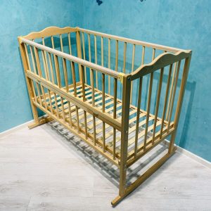 Детская кроватка Алёнка без ящика цвет, Натуральный - изображение 4