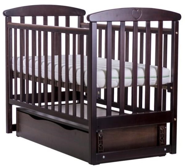 [:ru]Кроватка-диванчик Angelo Lux 7, цвет Шоколад [:ro]Pătuc-sofa Angelo Lux 7, culoarea Ciocolat  [:]