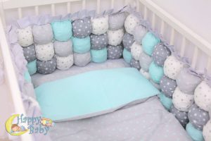 Set de lenjerie BomBon Stele sur - mentol - imagine 6